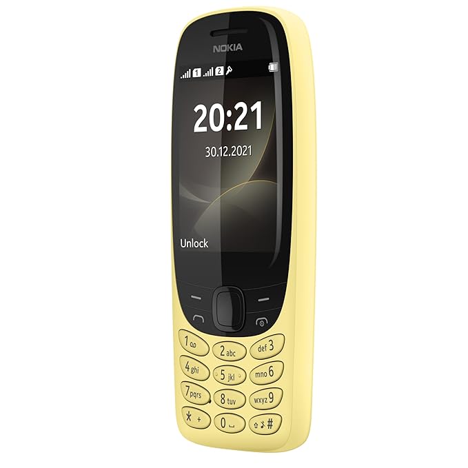 Nokia 6310 Dual SIM Keypad Phone with a 2.8” Screen, Wireless FM Radio and Rear Camera with Flash |