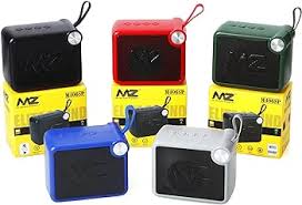 MZ M406SP (Portable Bluetooth Speaker) Dynamic Thunder Sound, 1200mAh Battery 5 W Bluetooth Speaker (Black, Stereo Channel)