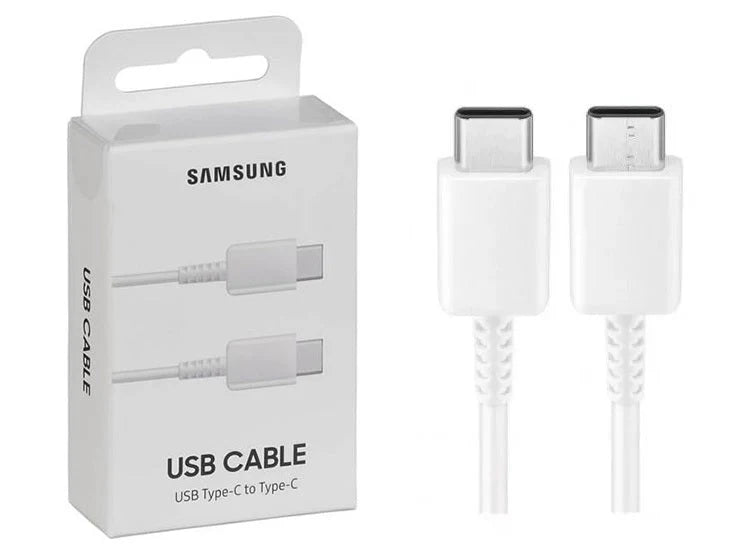 Type C to C Usb Cable for Samsung Galaxy A33 5G USB Cable Original Like | Data Sync Cable | Rapid Quick Dash Fast Charging Cable | Charger Cable | Type-C to USB-A Cable (3.5 Ampere, 1 Meter/3.3 Feet, MD10, C TO C WHITE)