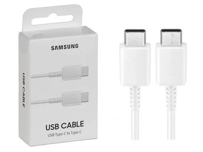 Type C to C Usb Cable for Samsung Galaxy A33 5G USB Cable Original Like | Data Sync Cable | Rapid Quick Dash Fast Charging Cable | Charger Cable | Type-C to USB-A Cable (3.5 Ampere, 1 Meter/3.3 Feet, MD10, C TO C WHITE)