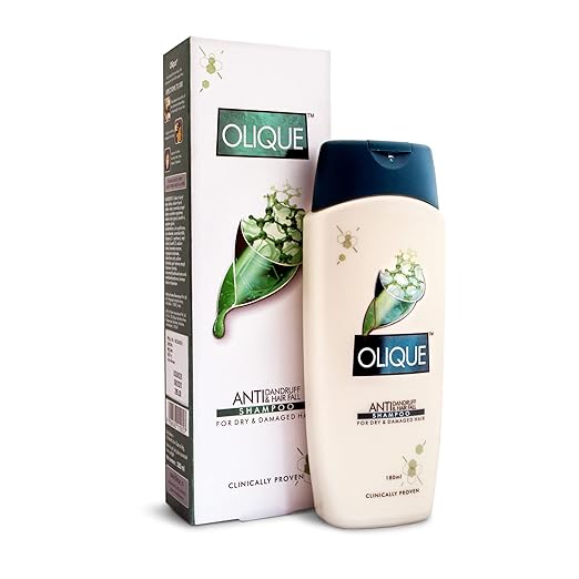 OLIQUE Anti-Dandruff & Anti-HairFall SHAMPOO FOR DRY & DAMAGED HAIR 180 ML (PACK OF 1)