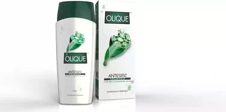 OLIQUE Anti-Dandruff & Anti-HairFall SHAMPOO FOR DRY & DAMAGED HAIR 180 ML (PACK OF 1)