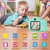 CAMLEIGH Kids Camera for Girls Boys, Kids Selfie Camera Toy 2MP 1080P HD Digital Video Camera for Toddler, Christmas Birthday Gifts for 3-10 Years Old Children (Multicolor)