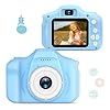 CAMLEIGH Kids Camera for Girls Boys, Kids Selfie Camera Toy 2MP 1080P HD Digital Video Camera for Toddler, Christmas Birthday Gifts for 3-10 Years Old Children (Multicolor)