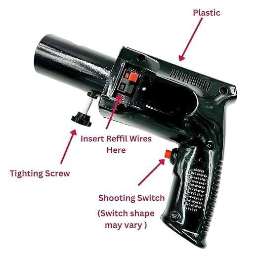 Sparkler Pyro Gun | Cold Pyro Gun for Pubs Events, Parties, Functions All Kind of Celebrations | Pyro Gun, Battey & Pyro Not Included | Sparkle Gun for Wedding